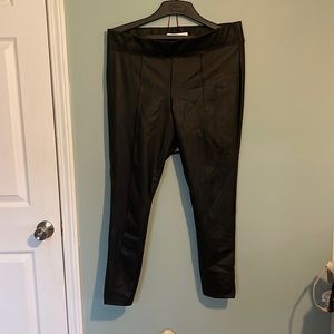 Old Navy Stevie High rise (faux) LEATHER pants